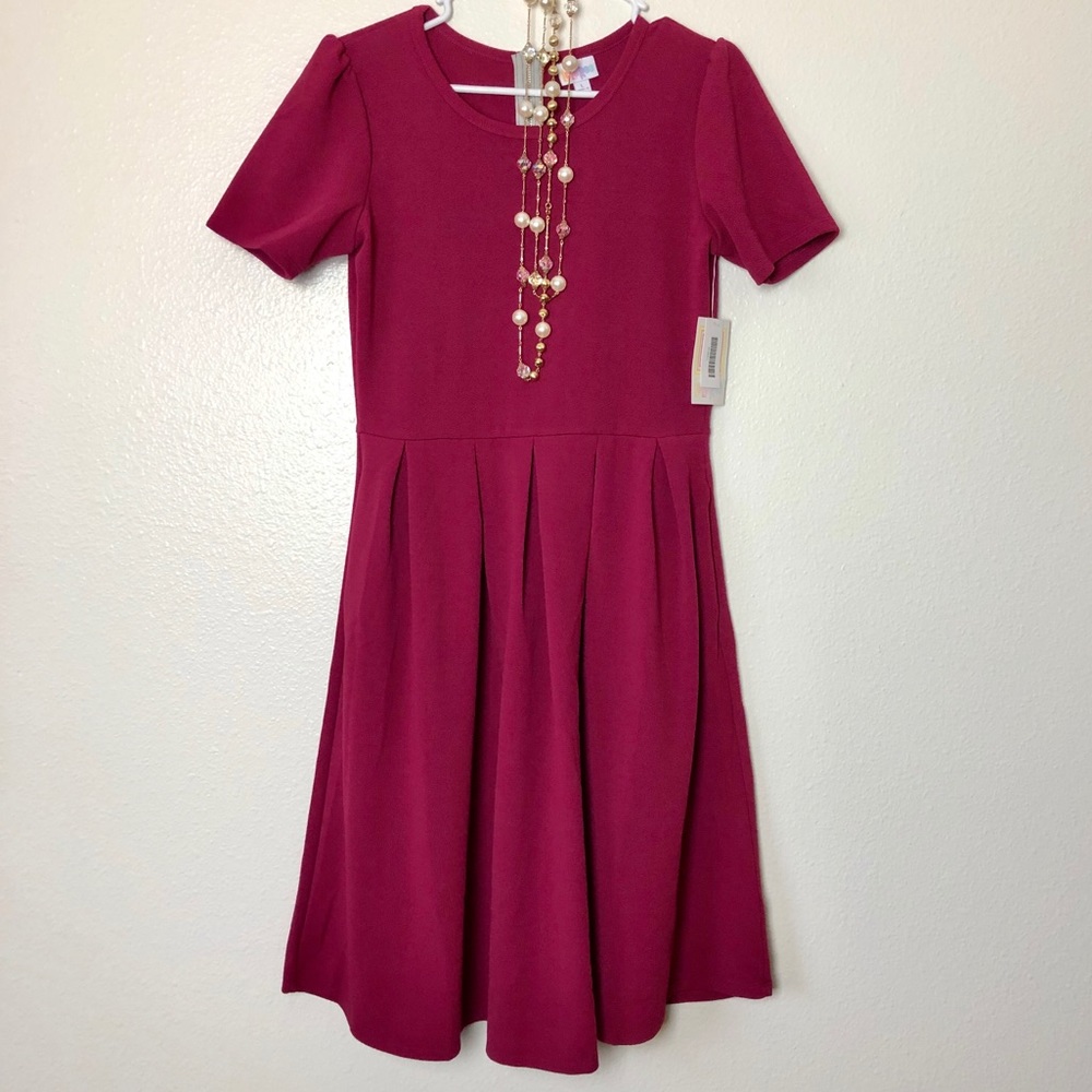 ‼️NWT‼️ Amelia Burgundy Dress
